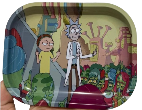 Bandeja para bolar (Metal) — Metal - Rick and Morty