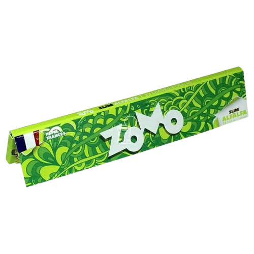Seda Zomo Alfafa — Packs de 33 sedas cada - Slim (Menos Larga) >>
🌿 Origem vegetal: produzida a partir de fibras naturais de alfafa. >>
🔥 Queima lenta: muitas marcas afirmam que a combustão é mais uniforme. >>
👅 Sabor mais neutro: tende a interferir menos no sabor do fumo.