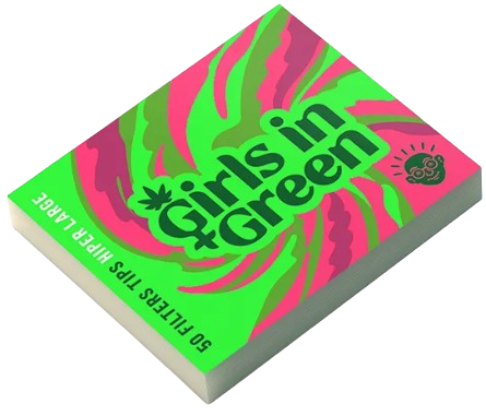 Piteira Bem Bolado Girls — Piteira Girls in Green Hiper Large (ROSA) Livreto 6x5