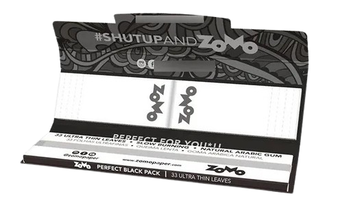 Seda Zomo c/ Piteira — 33 sedas King Size + 34 piteiras